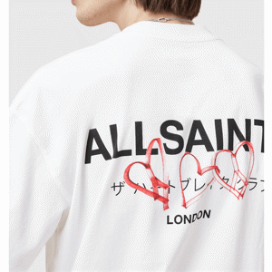 AllSaints Amore Underground Oversized T-Shirt